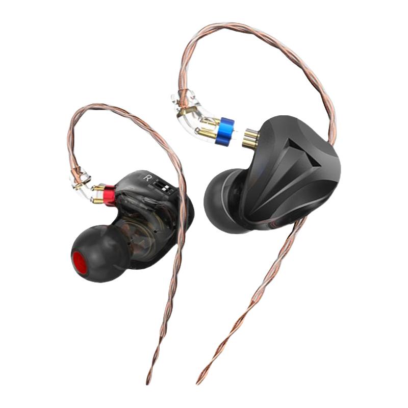  CVJ HIFI发烧级高音质 有线耳机  自由  千山翠  无麦 自由  冰晶碳  无麦 直插型
