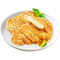 食者道 香酥鸡排 鸡胸肉大克重裹粉炸鸡排 半成品汉堡食材130g*5片