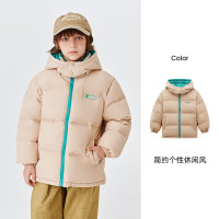 保暖服饰：雪中飞 儿童中大童羽绒服
