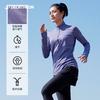 DECATHLON 迪卡侬 女士运动速干衣秋季打底长袖跑步户外T恤紫色36-4315738 XS
