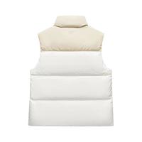 XTEP特步羽绒服男保暖马甲外套877427260093 古德白 XL