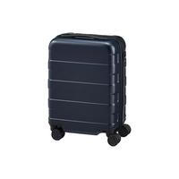 無印良品 MUJI 可自由调节拉杆高度 硬壳拉杆箱(20L) 行李箱 可登机 EEE01A3A 藏青色 20L
