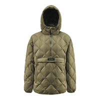 JUNYU 君羽 辕辙男女款鹅绒羽绒服SA66005 黛绿色-男女同款 M