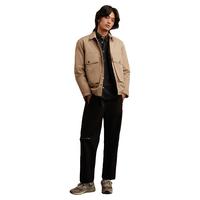 Gap 盖璞 男女装秋季2023LOGO防风发热保暖羽绒服720805工装外套