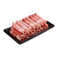 庄野牧场 雪花羊肉片 600g/袋 涮肉火锅食材 国产 原切 冷冻羊肉卷