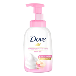 多芬 浓密沐浴泡泡 白桃果香 400ml