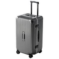 Ronoen 罗恩 大容量行李箱女拉杆箱男 天湖蓝【手机支架+杯架+充电口