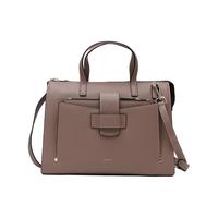 梦特娇（MONTAGUT）2023包包女包手提包单肩包牛皮时尚杀手包女士斜挎包 奶茶