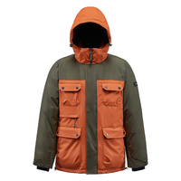 JUNYU 君羽 辕辙系列 情侣款700蓬白鹅绒服SA62001