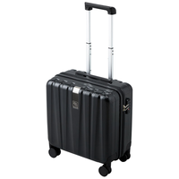 汉客行李箱女可登机箱迷你手提拉杆箱男商务出差小旅行箱密码箱子 墨玉黑/防刮/更高标准更好品质 16英寸/镇店登机-1-3天出行