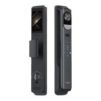 WONLY 王力 智能指纹密码锁家用摄像头可视猫眼人脸抓拍电子门锁S935