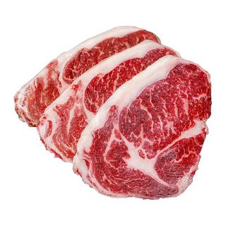 暖男厨房 天然牧场牛肉  经修整原切眼肉西冷套餐牛排生鲜 原切草饲西冷200g*2+眼肉200g*2