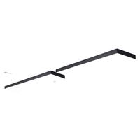 micoe 四季沐歌 办公室吊灯led长条灯商场超市写字楼吸吊两用吊线灯餐厅中山灯具 120*20CM-60瓦白光