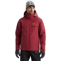 ARC'TERYX 始祖鸟 MACAI JACKET GORE-TEX 防水 男子 滑雪羽绒夹克 Bordeaux/波尔多红
