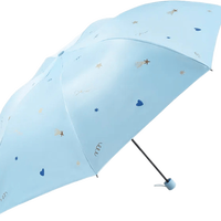 天堂伞 防晒防紫外线遮阳伞太阳伞超轻小便携折叠晴雨伞两用男女士