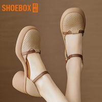 SHOEBOX 女士真皮凉鞋 2025新款
