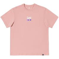 李 Lee舒适版经典logo印花男女同款休闲短袖T恤潮流LUT0054714LE
