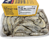 汇虾虾 白虾  16-18cm 包装 1500g