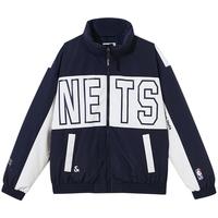 杰克琼斯23冬季NBA联名布鲁克林队白鸭绒宽松上衣羽绒服男款