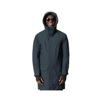 HOUDINI胡丁尼 Fall in Parka 立秋 男款户外保暖防水带帽棉服大衣外套 Blue Illusion（幻象蓝） L