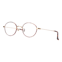 精工(SEIKO)复古圆框男女近视眼镜框H03091 C01 凯米U6防蓝光1.60
