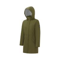 AIGLE艾高女士GTX INF防风加厚保暖羽绒服中长款鹅绒极寒羽绒服 卡其绿 Q2721(21秋冬款) 36