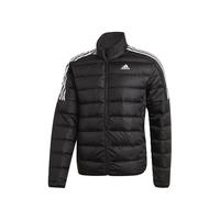 adidas 阿迪达斯 轻运动男装修身薄款600蓬户外保暖鸭绒羽绒服 黑/白 A/M