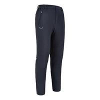 德国SALEWA沙乐华软壳裤冲锋裤男秋冬季官方户外登山保暖运动裤子防风防泼水SWAMG91121 男款斯蓝黑 XXL