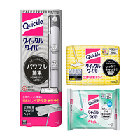 花王 静电拖把 轻便折叠旋转 拖把1+干巾20枚+湿巾20枚 拖把套装