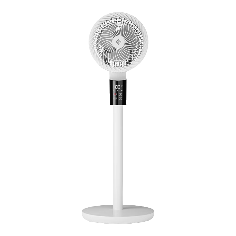  即品 静音 空气循环扇 遥控器  黑色