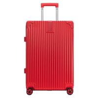 汉旅（HL）结婚箱行李箱陪嫁妆箱大红色箱子24英寸拉链拉杆箱女士皮箱