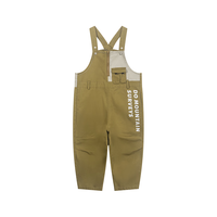 M.Latin/马拉丁童装儿童裤子24春装男大童工装背带裤 卡其 110cm