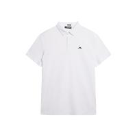 金林德伯格(J.Lindeberg)春夏GOLF男士运动短袖POLO衫52423Z028 K00白 175/96A/M