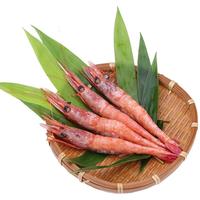 喵和渔刺身甜虾北极甜虾俄罗斯冷冻即食虾类大虾海鲜 3L  1KG（长度12-14cm）