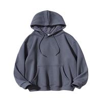 Rampo 乱步 300g重磅长袖T恤男士oversize新款美式休闲宽松百搭连帽卫衣外套