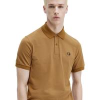 FRED PERRY男士短袖POLO衫2024夏季休闲商务麦穗刺绣重磅棉M3