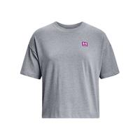 安德玛 UNDER ARMOURUA夏季女子宽松训练运动短袖T恤1379948