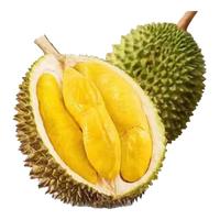 君闵泰国猫山王榴莲3-4斤榴莲整个当季水果(分开地址不支持发) 精美猫山王榴莲3-4斤装