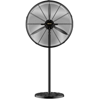 先锋(Singfun) 工业风扇/落地扇/电风扇/璧扇强力牛角扇大风扇 大功率商用工厂车间用(黑镁叶) 牛角扇FS-75镁叶