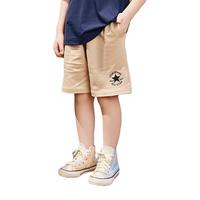 匡威（Converse）儿童装男童裤子夏季SS纯棉运动短裤外穿星标宽松工装裤潮裤子 游猎色 130cm/7