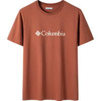 Columbia哥伦比亚T恤男24春夏户外休闲运动舒适纯棉透气短袖 JE1586 229(24新) XXL