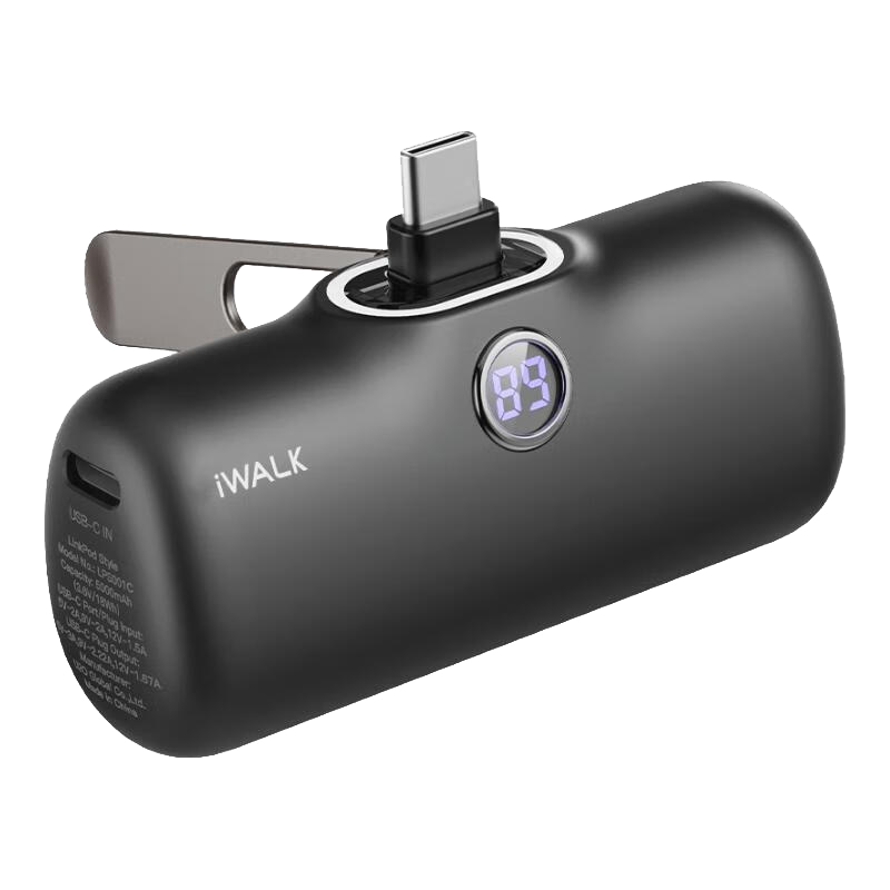  iWALK/爱沃可 可上飞机 移动电源  5000mAh 黑色