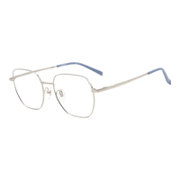 李维斯(Levi's)近视眼镜框架LV7145/010+依视路爱赞全晰膜御1.74 010银色