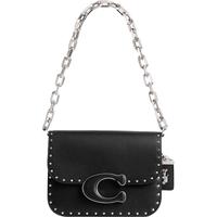 COACH/蔻驰 IDOL单肩包 黑色 中号 女士手提包