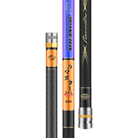 达瓦美纪传统钓长杆品牌大炮杆9钓鱼竿1013碳素8超轻12超硬15炮杆鱼竿 19调13米-碳素-超轻量