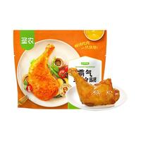 圣农(sunner) 大鸡腿即食全腿蜜汁卤香风味烤鸡腿微波即食冷冻食品 手枪腿蜜汁味3包+ 脆皮炸鸡原味3包