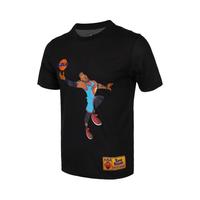 nike耐克男短袖 夏季Air Jordan运动服透气休闲上衣篮球大灌篮系列训练圆领短袖T恤 DH3832-010/黑色/大灌篮漫画系列 M(170/88A)