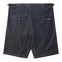 it izzue男装牛仔短裤休闲夏季潮酷有型阔腿直筒中裤6551S3K