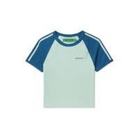 :CHOCOOLATEit KARRIMOR女装插肩袖拼色T恤2024夏季青春活力上衣1883XSM