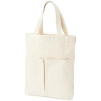 無印良品 MUJI 無印良品 纵型 托特包 麻布袋 手提包 帆布包